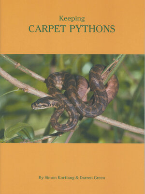 cover image of Keeping Carpet Pythons